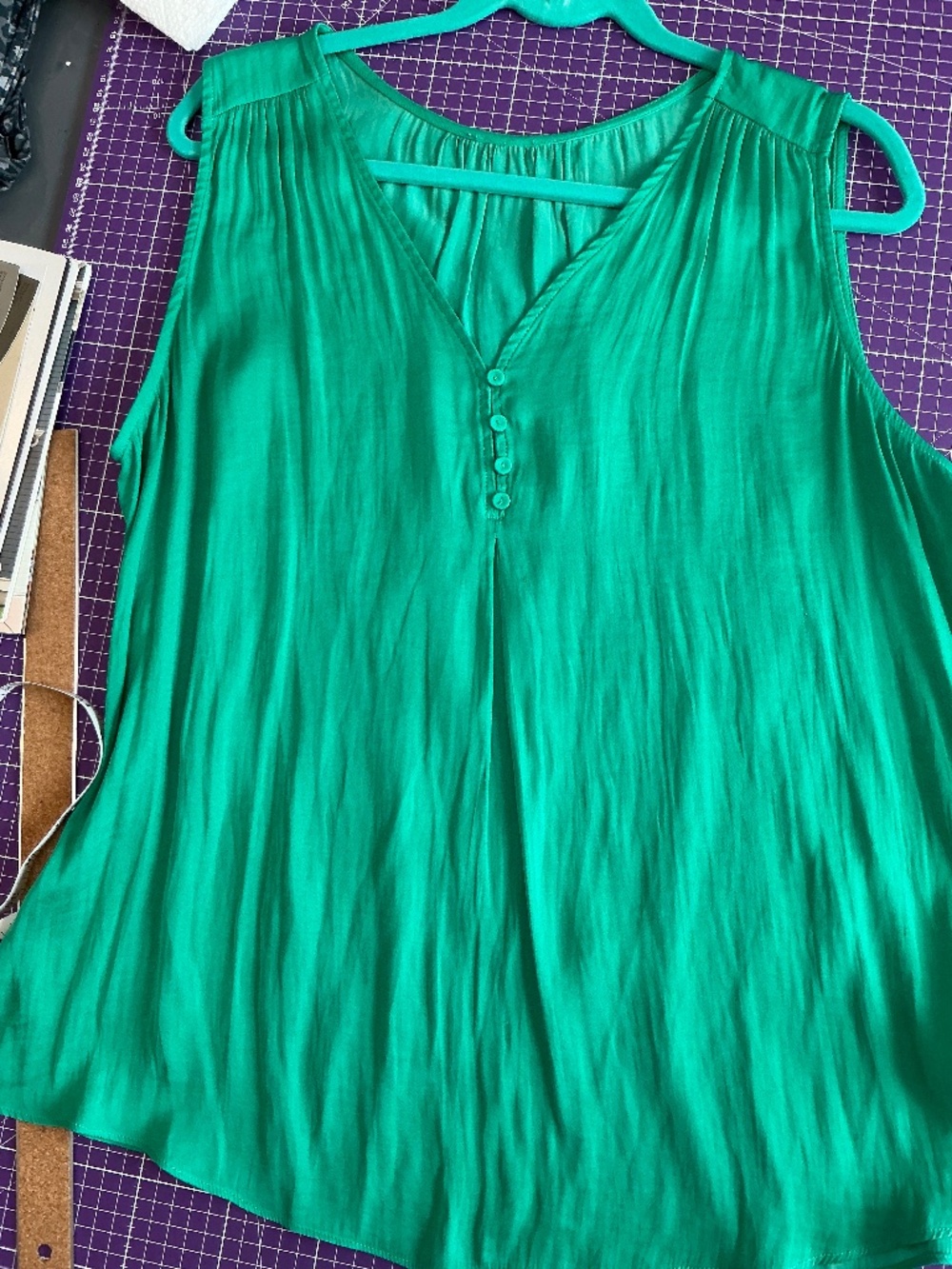 Unknown brand Silk dressy tank top/blouse